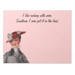 Cooking With Wine notepads