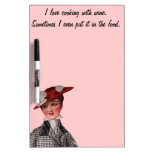 Cooking With Wine dry erase boards