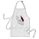 Cooking with Wine aprons by SilverFirStudio Cooking with Wine aprons