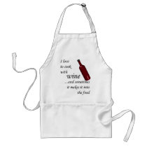 Cooking with Wine Apron