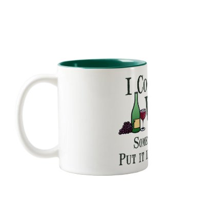 Cooking with Wine Mug