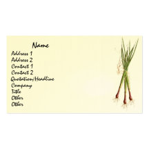 Cooks' Onions Business Card