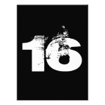 Cool 16th Birthday Party Custom Invitation