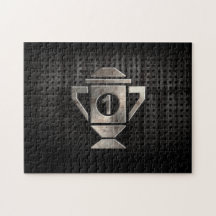 Cool 1st Place Trophy Jigsaw Puzzle