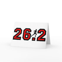 Cool 26.2 marathon card