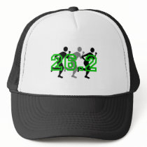 Cool 26.2 marathon trucker hats