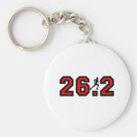 Cool 26.2 marathon key chain