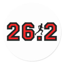 Cool 26.2 marathon sticker