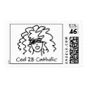 Cool 2B Catholic postage