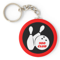 Cool 300 bowling key chain