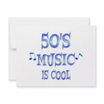 Cool 50s invitations