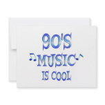 Cool 90s custom invitations