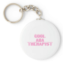 Cool ABA Therapist (Pink) Keychains