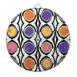 Cool Abstract Circle Pattern Custom Dartboard dartboards