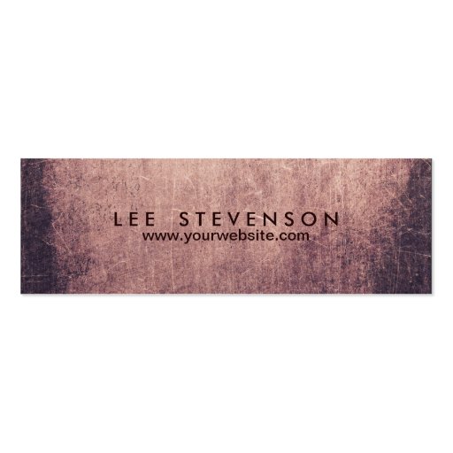 Cool Abstract Grunge Artist Business Card