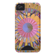 Cool abstract iPhone 4 case Mexican Sun