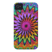 Cool abstract spiral iPhone 4 case