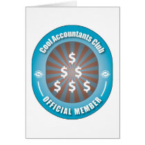Cool Accountants Club cards by busybees Cool Accountants Club cards