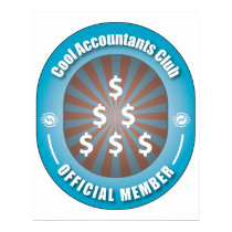 Cool Accountants Club posters by busybees Cool Accountants Club posters