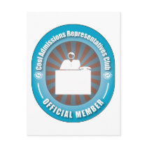 Cool Admissions Representatives Club postcards by busybees Cool Admissions Representatives Club postcards