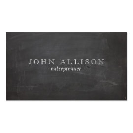 Cool Aged Vintage Guy's Black Hip Calling Business Card Templates