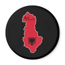 Cool Albania Fridge Magnets