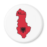 Cool Albania Refrigerator Magnets