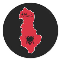 Cool Albania stickers by worldtees Cool Albania stickers