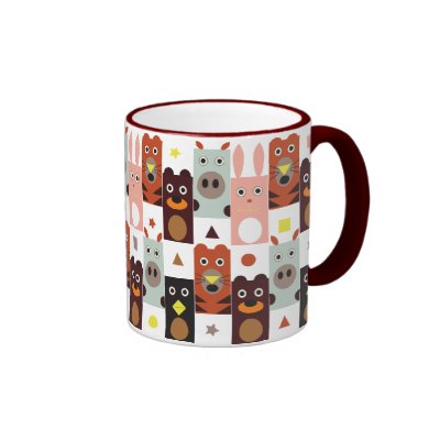Buy cute gifts for girlfriends - Cool and Cute Cartoon Gifts: Five Friends Mugs