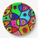 Cool and funky Paper Plates