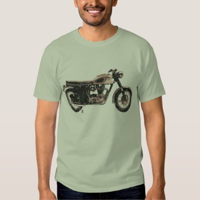 Cool and Simple British Motorcycle T-Shirt