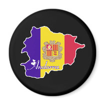Cool Andorra magnets by worldtees Cool Andorra magnets