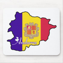 Cool Andorra mousepads by worldtees Cool Andorra mousepads