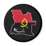 Cool Angola Magnets