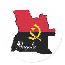 Cool Angola Stickers