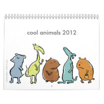 cool animals 2012 (customizable) wall calendars