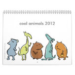 cool animals 2012 (customizable) calendars