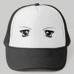 Cool "Anime eyes" Cap for chicks