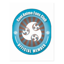 Cool Anime Fans Club Postcards