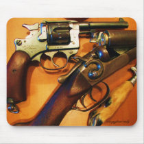 Cool antique guns mousepad by vitaliy Cool antique guns mousepad