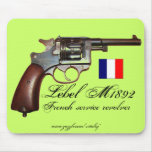 Cool antique Lebel French revolver mousepad