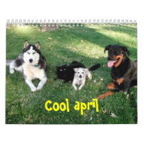 Cool april calendars