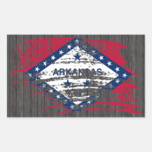 Cool Arkansan flag design Stickers