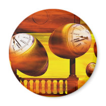 Cool art by Lenny surreal paintings Refrigerator Magnets