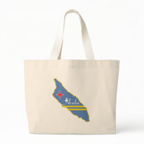 Cool Aruba Tote Bags