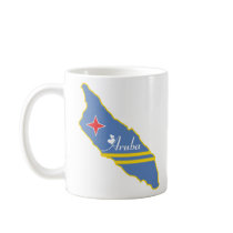 Cool Aruba mugs by worldtees Cool Aruba mugs
