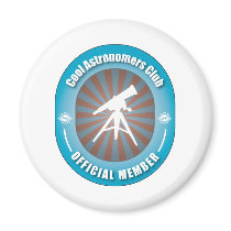 Cool Astronomers Club Refrigerator Magnets