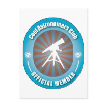 Cool Astronomers Club Postcard