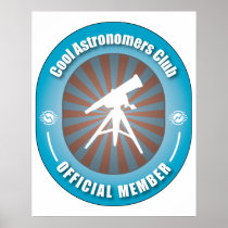 Cool Astronomers Club Poster