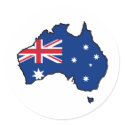 Cool Australia stickers by worldtees Cool Australia stickers